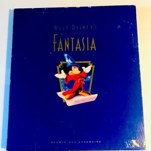 Walt Disney's Masterpiece Fantasia Deluxe Cav Laserdisc Box Set - Excellent Cond